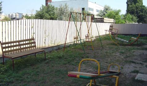 Детская площадка гостевого дома Анжела, г. Анапа, п. Витязево