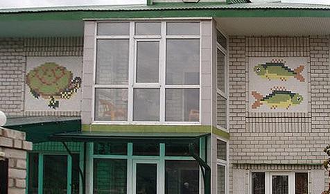 Фасад мини-гостиницы Райский уголок, Туапсинский район, с. Агой