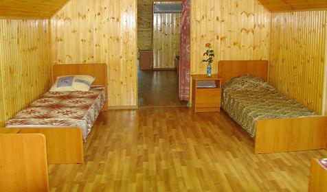Двухуровневый номер (4 комнаты), гостиница Тихая гавань, п. Архипо-Осиповка