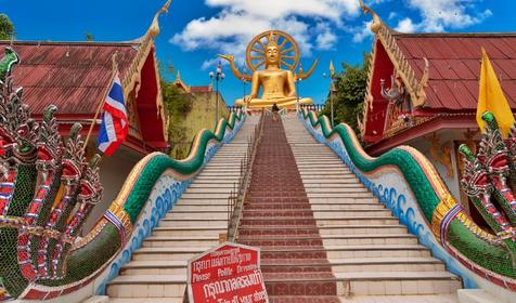 Остров Самуи, Таиланд. Храм Большого Будды