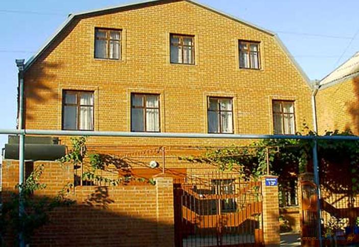 Фасад гостевого дома Песчаная 13б, г. Анапа, п. Джемете