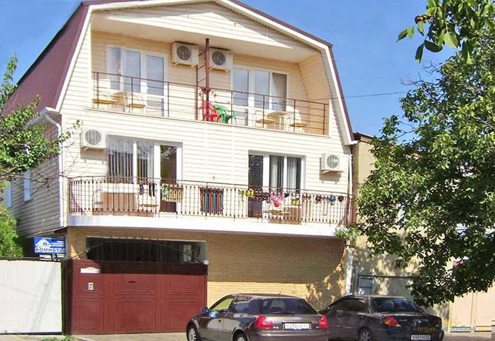 Фасад гостевого дома Визит, г. Анапа