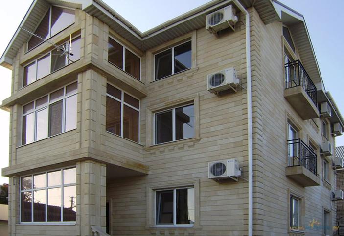 Фасад гостевого дома Афина, г. Анапа, п. Витязево