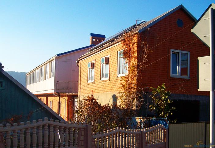 Фасад гостевого дома Южный дворик, г. Геленджик, с. Архипо-Осиповка