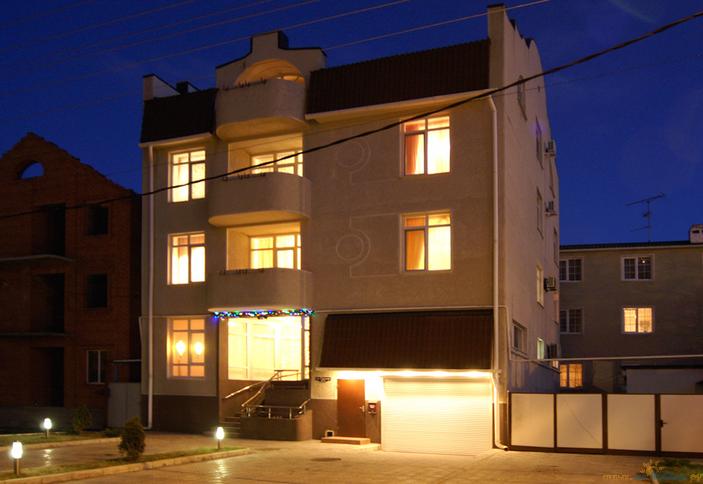 Пятиэтажный корпус гостевого дома Апарт-отель Фрегат, г. Анапа