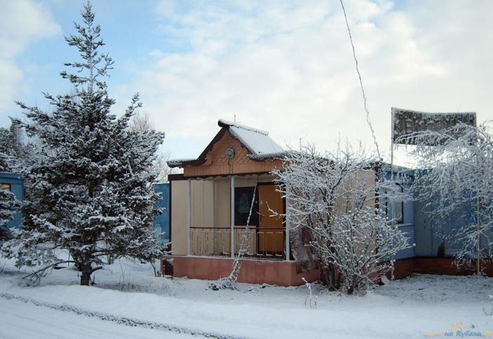 Фасад гостиничного хозяйства Ахтырское, Абинский район, пгт. Ахтырский