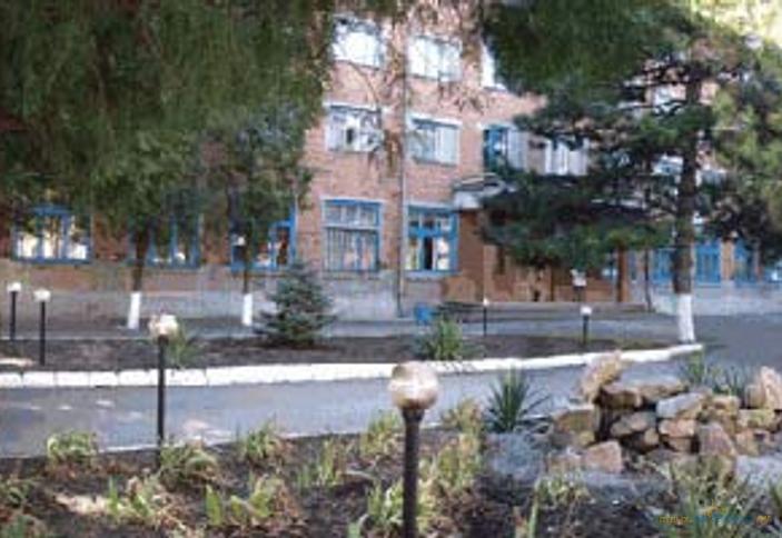 Фасад гостиницы Волна, г. Приморско-Ахтарск