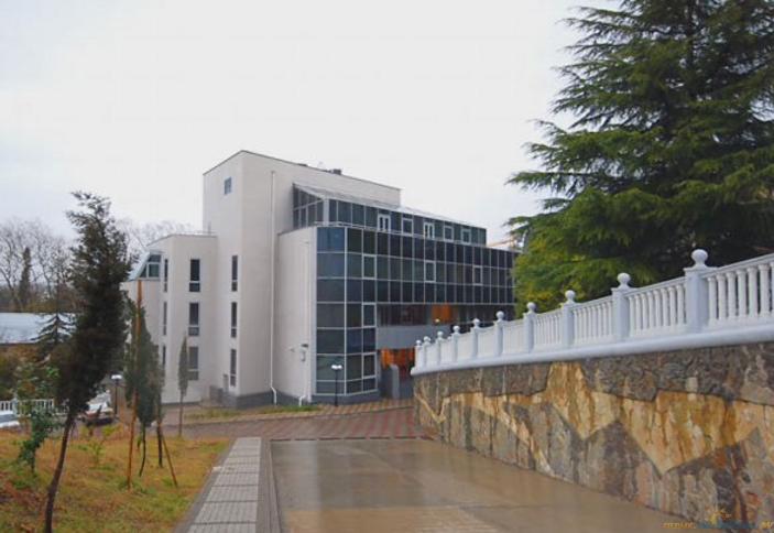 Фасад, гостиница Россвязь, г. Сочи, Центральный район