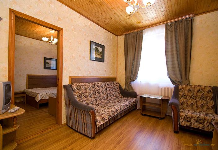 Двухкомнатный номер Люкс, номер 5, гостевой дом Веселый рапан, г. Анапа, Джемете