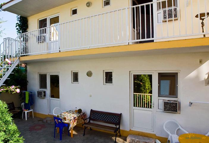 Территория гостевого дома Анастасия, г. Анапа, п. Витязево