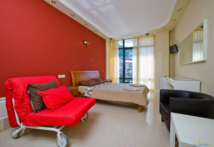 Двухместный номер. Гостевой дом Аленка, Туапсинский район, п. Ольгинка