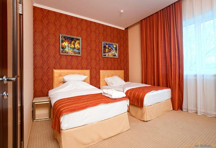 Номер Double Twin. Гостиница Mer-O-tell (Меротель), г. Краснодар