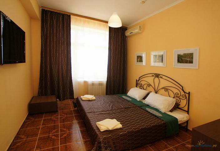 Двухместный с удобствами. Гостиница Вилла Плаза, г. Сочи, Лазаревский район, п. Лазаревское