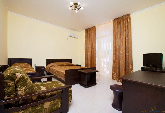 Номер. Гостевой дом ЛеМан, г. Геленджик, с. Кабардинка