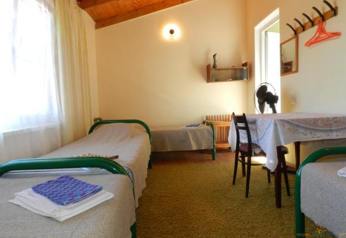 Четырехместный эконом. Частный пансионат В гостях у Лены, Темрюкский район, п. Кучугуры