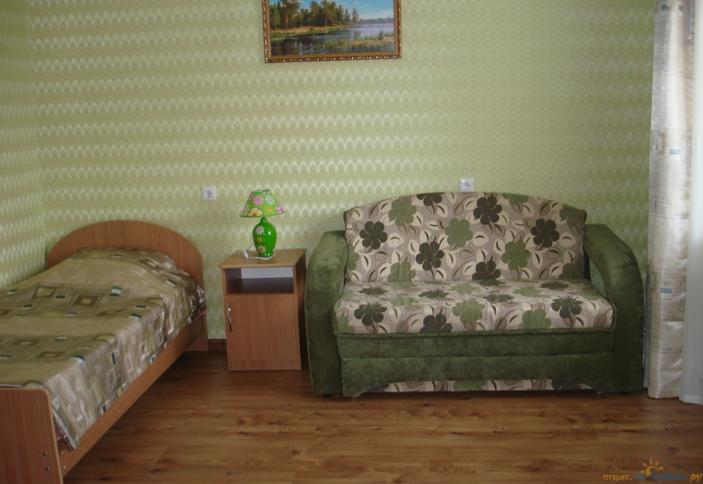 Зеленая комната. Гостевой дом На песчаной, г. Анапа, п. Витязево