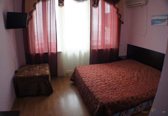 DBL SEA VIEW (двухместный стандартный номер с видом на море)/ Гостиница Олеся-Лоо, Лазаревский район, п. Лоо