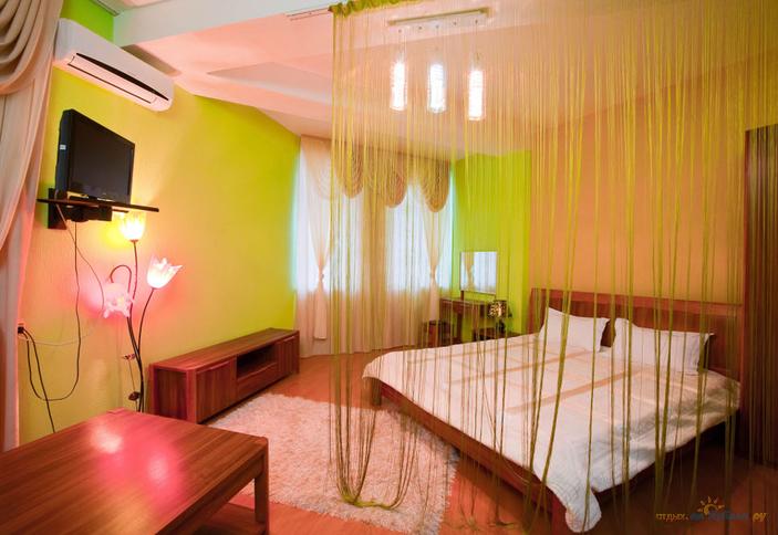 Номер Люкс однокомнатный. Гостевой дом Камчатка, г. Анапа, п. Джемете