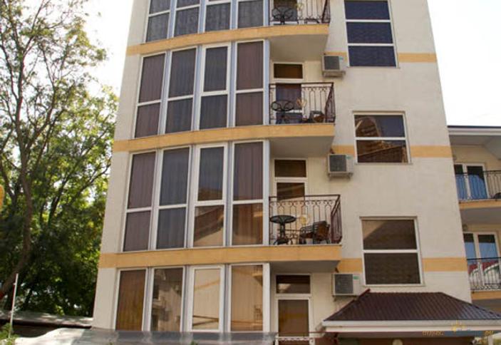 Фасад, отель Виктория, Геленджик