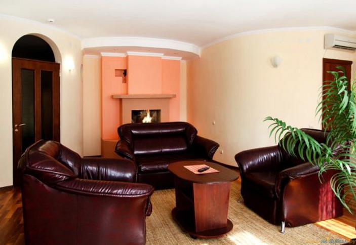 Апартаменты (4-местный, 1-комнатный с камином), отель Виктория, Геленджик