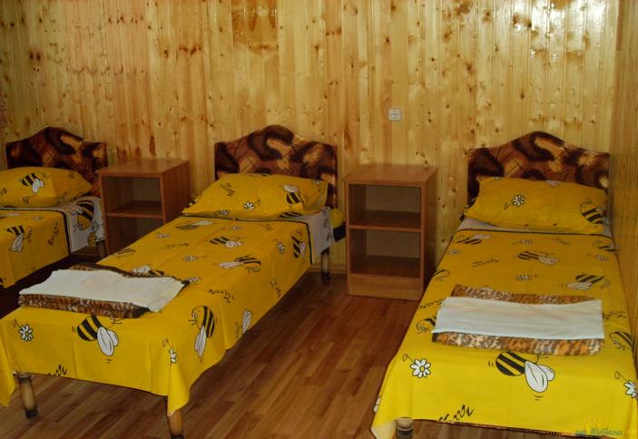 Трехместный эконом. Гостевой дом Анже-Лика, Туапсинский район, п. Лермонтово