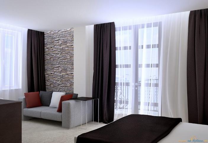 Классический номер с балконом. Villa Marina Hotel, г. Краснодар