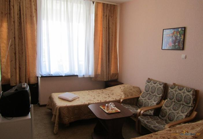 Двухместный стандарт ПК. Пансионат Нева Интернейшенел, г. Сочи