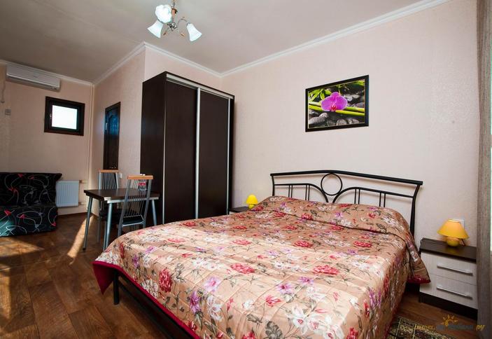 Трехместный стандарт (Корпус 2). Пансионат Большая медведица, Апшеронский район, х. Гуамк