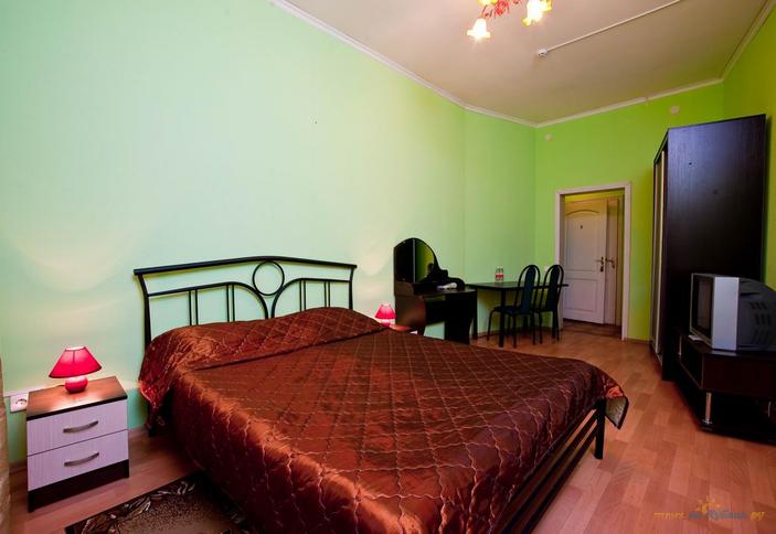 Двухместный стандарт (Корпус 1). Пансионат Большая медведица, Апшеронский район, х. Гуамка