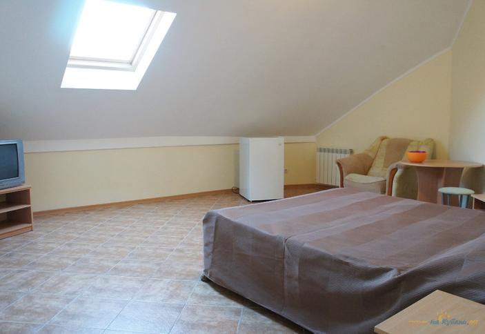 Двухместный номер мансарда. Гостевой дом 