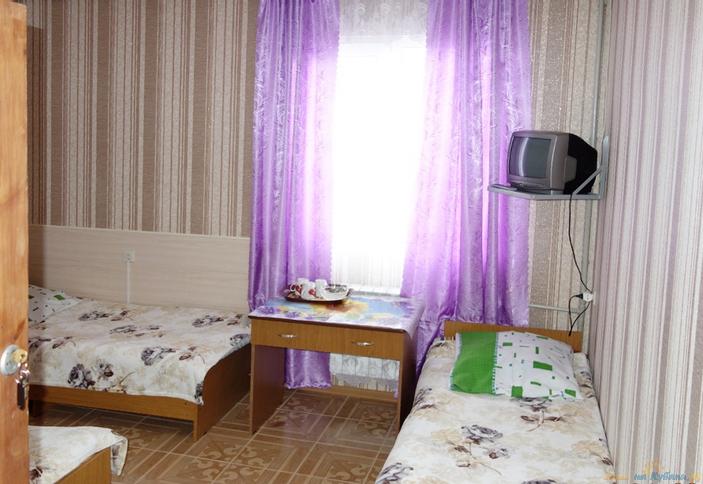 Трехместный без кондиционера. Отель Майский, г. Сочи, Адлерский район