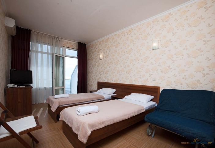 Комфорт с доп.местом. Гостевой дом Анжелика-Альбатрос, г. Сочи, п. Лоо