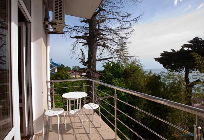 Студия с перегородкой. Гостиница Анжелика-Альбатрос, г. Сочи, п. Лоо