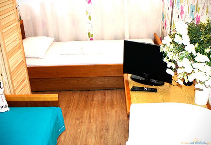 Трехместный номер. Хостел 