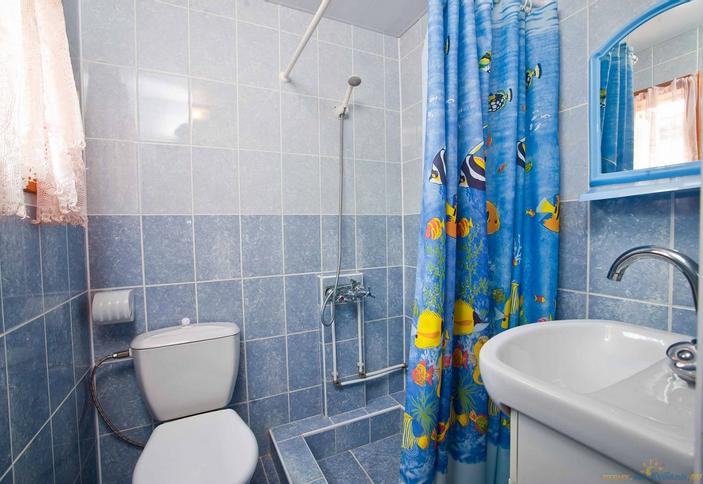 Санузел. Гостевой дом Зеркальный на Зеркальной, г. Геленджик, п. Архипо-Осиповка