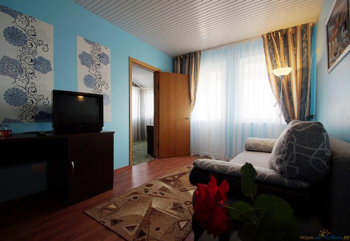 Двухкомнатный люкс. Частная гостиница Голубая Бухта, г. Геленджик, мкр. Голубая бухта