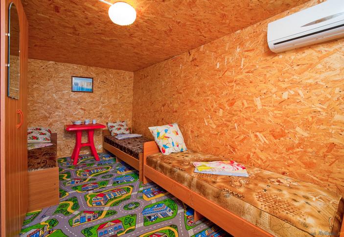 Номер эконом. Частный дом на Морской, Темрюкский район,п. Пересыпь