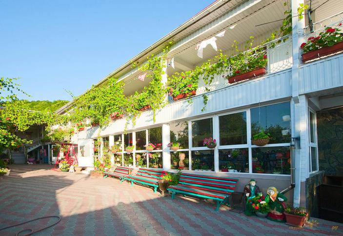 Территория. Гостиница Оазис, Туапсинский район, п. Джубга