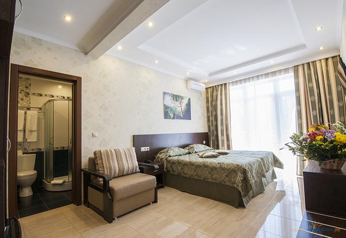 Двухместный полулюкс. Ахиллеон Парк Бутик Отель, г. Геленджик, с. Кабардинка