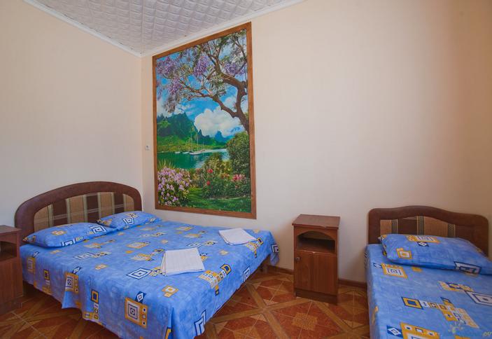 Двухкомнатный пятиместный номер. Гостевой дом Galini, г. Геленджик, с. Кабардинка