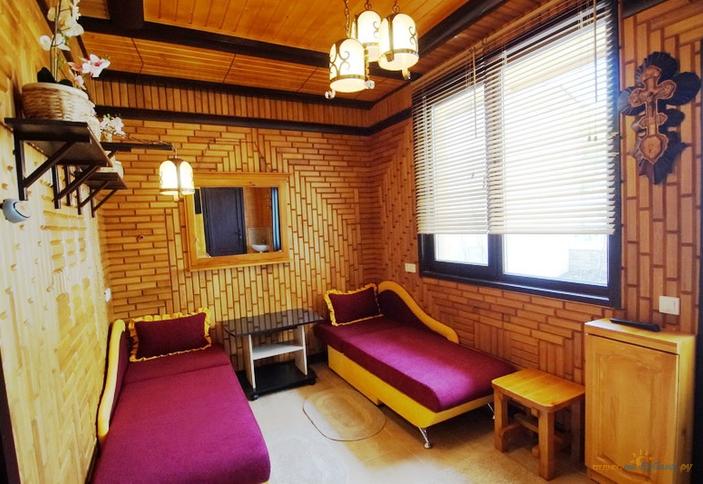 Люкс с кухней. Гостевой дом Цветочный рай, г. Геленджик