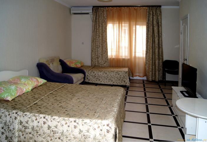 Трехместный стандарт. Частный дом Наутилус, Туапсинский район, п. Новомихайловский