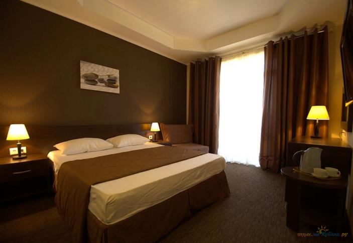 Стандарт двухместный с балконом. Гостевой дом Вилла Лагуна, г. Геленджик, Голубая бухта