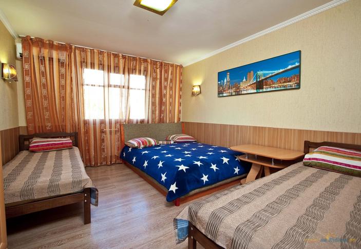 Четырехместный. Гостевой дом На Попова, 1, г. Сочи, с/х Россия