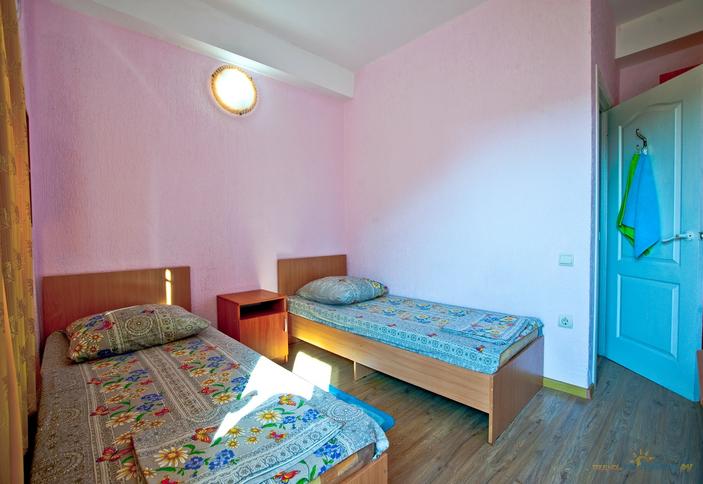 Двухместный стандарт. Гостевой дом Акварель, г. Анапа, п. Джемете