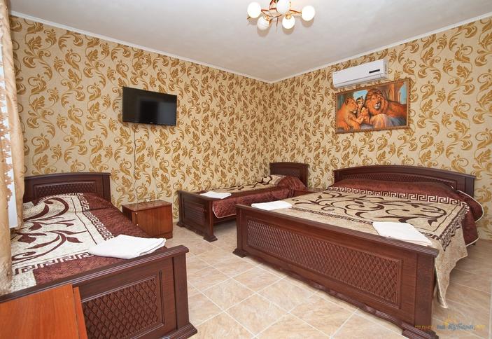 Стандарт четырехместный. Частный отель Вероника, г. Геленджик, п. Кабардинка