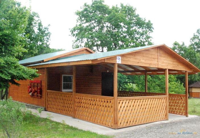 Дом №3. База отдыха Резиденция комфорта Fishing Family, г. Горячий ключ, пос. Первомайский