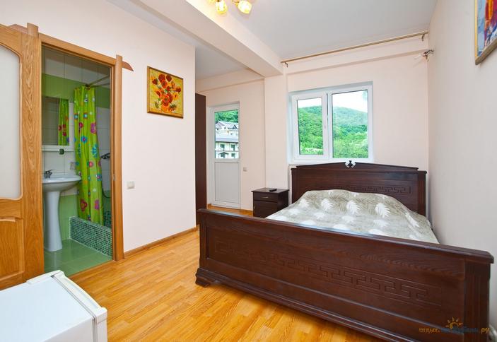 Двухместный комфорт с балконом. Гостевой дом Морской отдых, Туапсинский район, п. Ольгинка