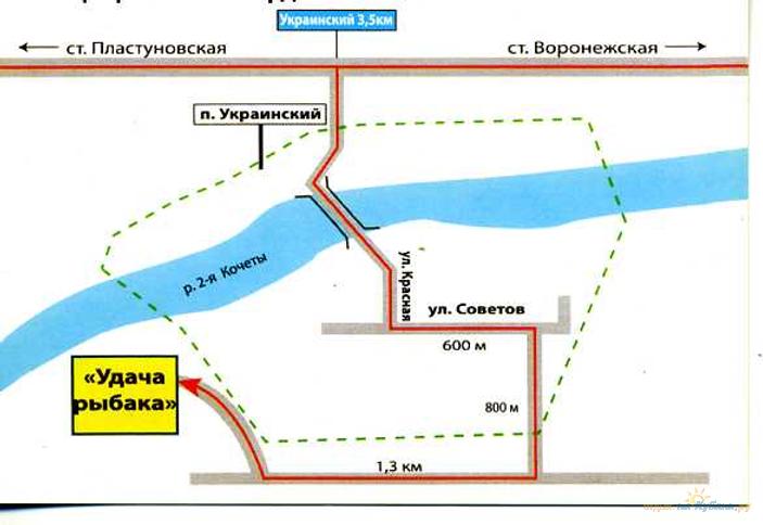 Рыболовно-гостиничный комплекс Удача рыбака, Украинский - цены 2023,бронирование