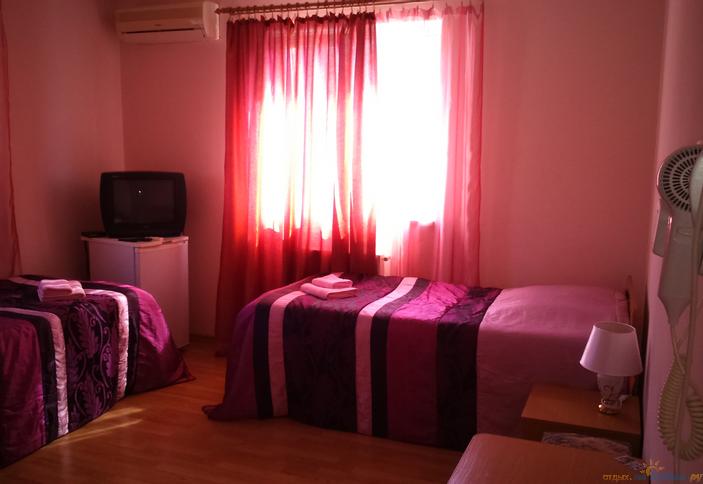 двухместный номе с отдельными кроватями на 4-м этаже